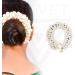 3 Pcs Jasmine Flower Hair Gajra Artificial Juda Bun Maker Bun Holder Handmade Veni Juda Bun Wrap Hair Styling Accessories For Women and Girls (White) - Buy Online on GoSupps.com