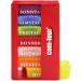 Com-Four 7-Day Drug Doser Box - Weekly Pill Organizer with 3 Compartments - Red Medication Storage for Morning Lunch and Evening Doses - International Shipping Available - Buy Online on GoSupps.com