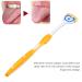 Buy 10-Piece Silicone Tongue Cleaning Brush Set - Effective Tongue Scraper & Cleaner in Orange for Fresh Breath - Buy Online on GoSupps.com