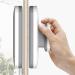 Magnetic Window Cleaner - Double Sided & Stable - Large Handle Tool for Office and Home Glasses - Buy Online on GoSupps.com