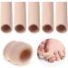 5 Pcs Toe Cushion Tube Gel Cotton Foot Fingers Toe Cap for Blister Relief - Small Foot Care Health - Buy Online on GoSupps.com