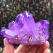 Crystal 1PC Natural Amethyst Titanium Coated Quartz Crystal Cluster Rock Stone Geode Gemstone Reiki Specimen Home Decor Purple Crystal Cluster (Size : 100g) - Buy Online on GoSupps.com