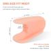 Sumifun Gel Toe Spacer Separator - 12 Pack for Overlapping Toes - Bunion Corrector and Pinky Toe Spreader - Prevent Corns and Blisters - Beige Medium - Buy Online on GoSupps.com