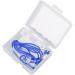 Buy Ergonomic Blue Transparent Hearing Aid Clip - Secure & Practical Binaural Loss Prevention for Sports & Travel - Buy Online on GoSupps.com