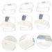 Buy Healvian 60-Piece Lens Container Kit - Travel Cases for Contact Lenses & Tweezers - Invisible White Cosmetic Lens Holders - Buy Online on GoSupps.com