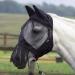 BUSSE Fly Mask Fly Cover FRINGES Black Small Pony (XS)