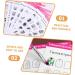Beavorty 4 Sets Manicure Exercise Book Nail Salon Supplies Nail Art Tools for Beginners Nail Practice Liner Pen and Templates Nail Art Drawing Stencil Nail Practice Liner Pens Paper Books - Buy Online on GoSupps.com
