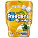 FREEDENT Refreshers Chewing Gum Green Mint Flavor Box of 30 Sugars 67 g