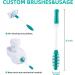 Nasal Irrigation System Custom Cleaning Kit - Silicone Salt Water Pods Refills (10Pcs) in Black - Buy Online on GoSupps.com