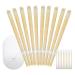 20 Ear Wax Candles - Premium Ear Candle Tool Kit with Ear Care Pad for Safe and Effective Ear Cleaning - Buy Online on GoSupps.com