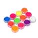 12 Colors Pigment Nail Powder, Pigment Nail Super Bright Neon Powder Fluorescent Nail Powder