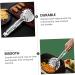 Frcolor Stainless Steel Grill Tongs - Versatile Kitchen Tool for Roasting Fish & Frying | Food Clip & Oil Strainer | Ideal for Cooking & Baking - Buy Online on GoSupps.com