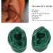 Simulated Pair Human Ear Model for Acupuncture Display - Soft, Slick, Water-Resistant (Green) - Buy Online on GoSupps.com
