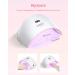 Buy SUNUV LED UV Nail Dryer - Fast & Efficient Gel Nail Lamp with Timer Infrared Sensor LCD Display | Perfect for Home & Salon Manicure/Pedicure - Ideal Valentine's Day Gift - Buy Online on GoSupps.com