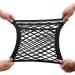 NganSuRong 3-Layer Car Mesh Organizer for Pet Kids Cargo Tissue Purse, Universal Automotive Seat Back Tidy Net Bag with Hooks, Black Nylon Holder - Driver Storage Pouch - Buy Online on GoSupps.com