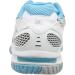 Asics GEL-TACTIC Women's Volleyball Shoes - 43.5 EU - White Silver Blue - International Shipping Available - Buy Online on GoSupps.com