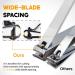 ROYAL Wide Jaw Toenail Clipper for Thick Nails - Made in Korea | Large Clippers for Men, Seniors & Adults - Buy Online on GoSupps.com