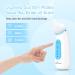 Easy Home Baby Electric Nasal Aspirator | USB Rechargeable Nose Sucker with Night Light | Adjustable Suction | 2 Silicone Nozzles | Baby Nose Cleaner ENA102 - Buy Online on GoSupps.com