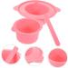 Buy Gleavi Silicone Bowl Set - Reusable Mixing Bowl for DIY Plaster & Gel | International Shipping Available - Buy Online on GoSupps.com