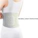 Self-Warming Magnetic Lumbar Support Belt - Heated Back Support for Herniated Disc & Sciatica Relief - Unisex Size M (35-60kg) - Warm Waist & Abdominal Pain Relief - Buy Online on GoSupps.com