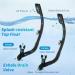 Findway Dry Snorkel Set for Adults - Anti-Fog Scuba Diving Mask with Wide View - Professional Snorkeling Gear in Black - Buy Online on GoSupps.com