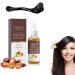 Batana Oil for Hair Growth Derma Roller and Hair Growth Serum Kit 100% Natural Batana Oil for Hair Care Enhances Hair & Skin Radiance Hair Growth Oil for Stronger Thicker