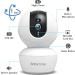 Babytone 4MP Wifi Indoor Security Camera: 2.5K Wireless Baby Monitor with Auto Tracking & 2 Way Audio - Alexa Compatible - Buy Online on GoSupps.com