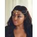 Rhinestone Gold Wedding Head Chain | Bohemian Crystal Headpiece for Women - Buy Online on GoSupps.com