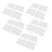 B Baosity 240 Tips for Presentation Book Sample Tips for Presenting Nail Art and Colors UV Gel Acrylic and Nail Polish - Natural