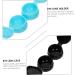 Homsfou 14th Double Glasses Case & Mini Contact Lens Container - Cleaning Kit with Mirror - Perfect Travel Solution for Eye Lenses - Buy Online on GoSupps.com