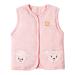 XYIYI Baby Warm Jacket Cotton Vest Unisex Infant Toddler Padded Waistcoat 12-18 Months Pink