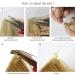 Buy Dark Black Hairpiece Extensions with Invisible Wire | Thickening Wavy Weft Hair Extensions - 40 cm - Buy Online on GoSupps.com