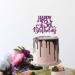 Tenhaisi Purple Happy 13th Birthday Cake Topper Glitter 13 and Fabulous Cake Topper - 13th Birthday Food Picks Decoration - 13 Years Birthday/Wedding Anniversary Party Supplies - Buy Online on GoSupps.com