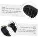 Clispeed 9-Piece Black Fascia Massage Head Set - 6 Durable Ball Attachments for Fitness & Relaxation | International Shipping Available - Buy Online on GoSupps.com