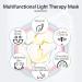 Titoe Red Light Therapy Facial Skin Mask Machine for Home Use | LED Light Therapy Device - Buy Online on GoSupps.com