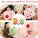 Bubble Tea Plush Pillow - Cute Boba Stuffed Animal Toy for Boba Lovers (Pink, 24cm) - Buy Online on GoSupps.com