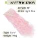 S-noilite 24 Inch Curly Light Pink Clip In Hair Extensions - 8pcs Full Head Extension Set in 60 Colors for Sexy Fashion Choice | 43-66cm Length - Buy Online on GoSupps.com