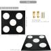 Leather Square Fencing Target for Foil, Saber, and Epee - Black, One/Five Bullseye - Buy Online on GoSupps.com