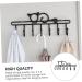 OFFSCH 7 Kitten Wall Hanging Key Fob Coat Hangers Wall Mounted Hooks Door Organizer Cupboard Storage Rack 46X14.5CM Black - Buy Online on GoSupps.com