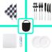 Fangkun Camping Cutlery Organizer Set - 13 Piece Silverware Mess Kit for Picnics, BBQs, Travel, Hiking - Includes Stainless Steel Utensils, Eco-Friendly Plate, and Wine Opener - Buy Online on GoSupps.com