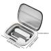 Halter Holder Case for Retainers | Prosthesis Case with Tools | Small Transparent Black Etui for Cleaning Invisible Dentures | Eco-Friendly Teksome Design - Buy Online on GoSupps.com
