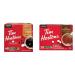 Tim Hortons Colombian Coffee Single Serve Keurig K-Cup Pods Medium Roast 48 Count & Hot Chocolate Recyclable Single Serve Keurig K-Cup Pods 20 Count