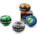 ACELETE Auto-Start 2.0 Power Ball Wrist Trainer - LED Forearm Exerciser for Wrist Strength - Transparent - Buy Online on GoSupps.com