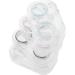 Buy Gatuida 20-Piece Contact Lens & Makeup Container Kit - Travel-Safe Cosmetic Mirror & Screw Cap - International Shipping Available - Buy Online on GoSupps.com