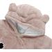 JiAmy Hooded Winter Romper | Fleece Snowsuit Jumpsuit for Newborn Baby | Cartoon Cat Outfit | 6-9 Months Brown - Buy Online on GoSupps.com