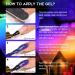Modelones Gel Nail Polish - Color Changing Gel Nail Polish Nail Kit Glitter Pink Mood Temperature U V Gel Polish Soak Off Nail Art Manicure DIY Salon Gift for Women Christmas Nails Blue - Buy Online on GoSupps.com