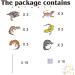 18pcs Leopard Gecko Cupcake Toppers for Boys Girls Reptile Birthday Party Decorations Lizard Party Supplies Reptile Pet Cake Decorations - Buy Online on GoSupps.com
