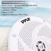Pyle PLMRS4W Marine Speakers - 4 Inch 2 Way Waterproof Outdoor Stereo System, 100 Watt Power, Low Profile Design, White - 1 Pair - Buy Online on GoSupps.com