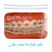 Aim Lip Bumper for Braces - Orthodontic & Dental Pain-Relief Comfort Shield | Custom Fit Brace Covers - Clear - Buy Online on GoSupps.com