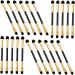 FOMIYES 60 Pcs Double Ended Eyeshadow Brush Eye Makeup Tool Small Eyeshadow Brush Precision Eye Shadow Brush Eye Makeup Kit Eye Brush Makeup Brush Makeup Eyeshadow Brush 12.50X0.50X0.50CMx3pcs Goldenx3pcs - Buy Online on GoSupps.com